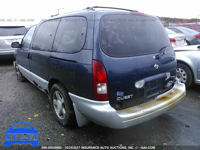 2001 Nissan Quest GXE 4N2ZN15T51D815321 image 2