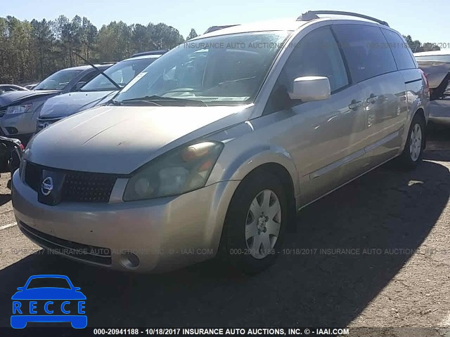 2005 Nissan Quest S/SE/SL 5N1BV28U05N127785 image 1