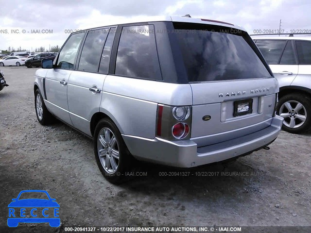 2006 LAND ROVER RANGE ROVER HSE SALME15476A199922 зображення 2