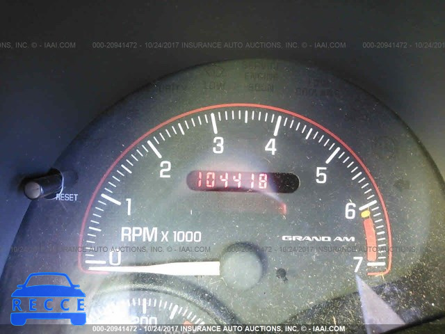 2001 Pontiac Grand Am GT1 1G2NV12EX1M653097 image 6