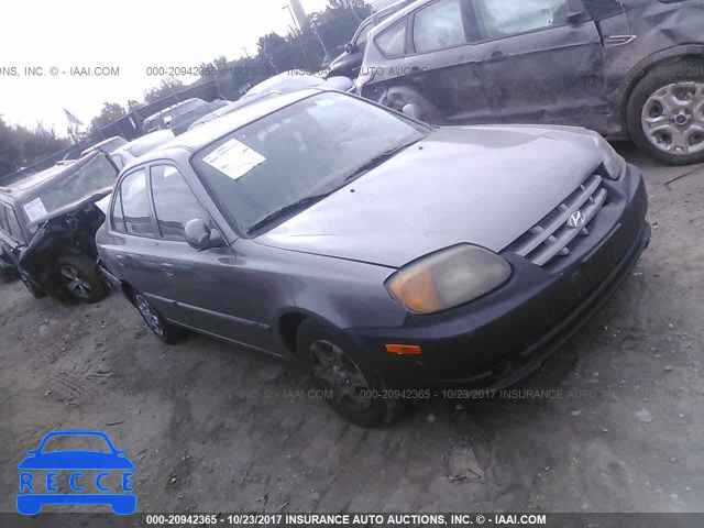 2005 Hyundai Accent GL KMHCG45C65U597833 image 0