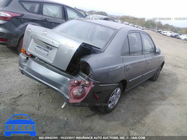 2005 Hyundai Accent GL KMHCG45C65U597833 image 3