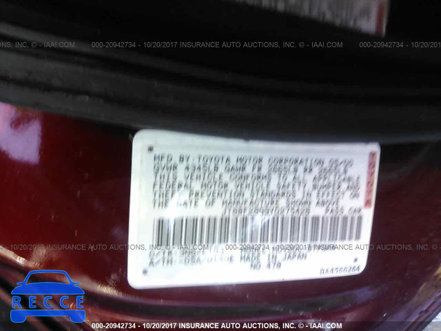 2000 Lexus ES 300 JT8BF28G9Y0275428 image 8