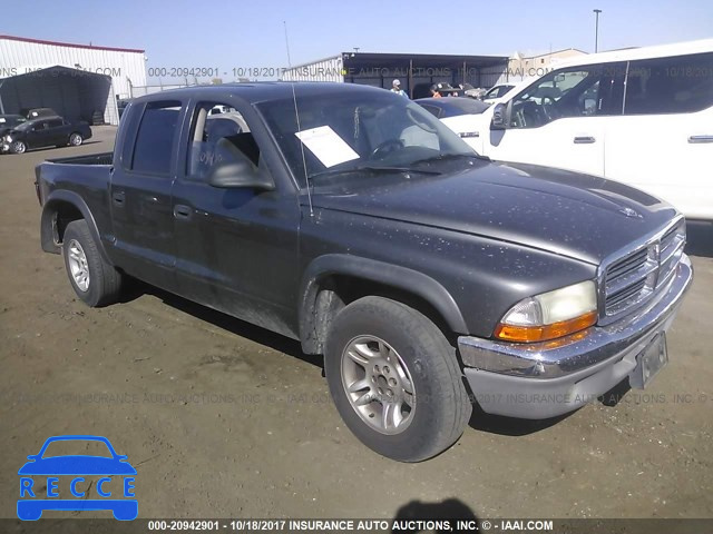 2003 Dodge Dakota QUAD SLT 1D7HL48N23S340038 зображення 0