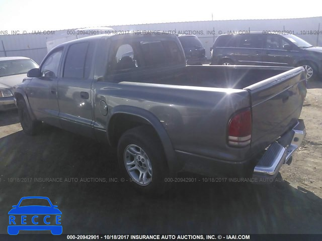 2003 Dodge Dakota QUAD SLT 1D7HL48N23S340038 image 2