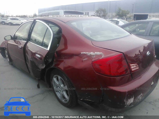 2003 INFINITI G35 JNKCV51E93M321200 image 2