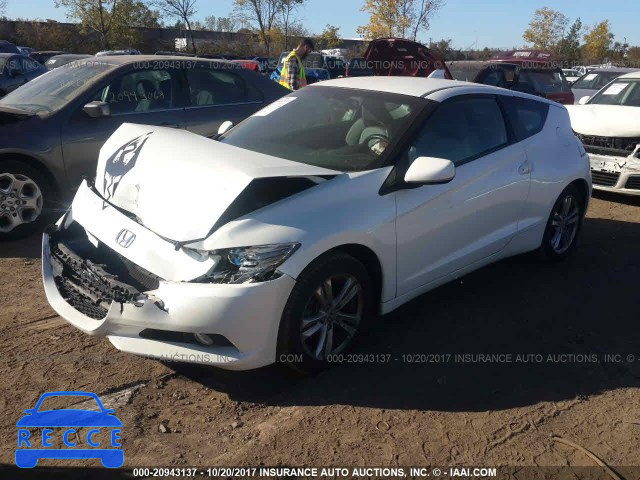 2011 Honda CR-Z EX JHMZF1D68BS014888 image 1