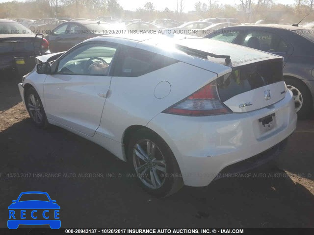 2011 Honda CR-Z EX JHMZF1D68BS014888 image 2