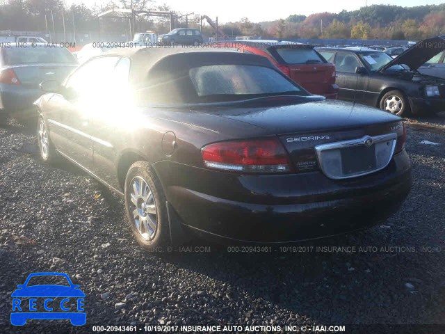 2004 Chrysler Sebring LIMITED 1C3EL65RX4N160813 image 2