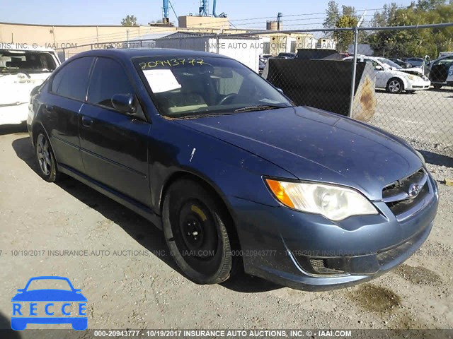 2008 Subaru Legacy 2.5I 4S3BL616X87200599 image 0