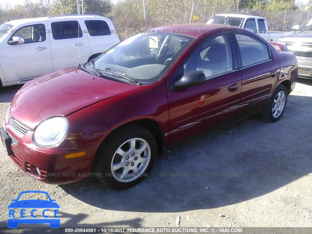 2005 DODGE NEON 1B3ES56C85D186659 зображення 1