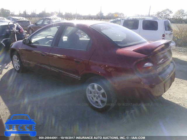 2005 DODGE NEON 1B3ES56C85D186659 image 2