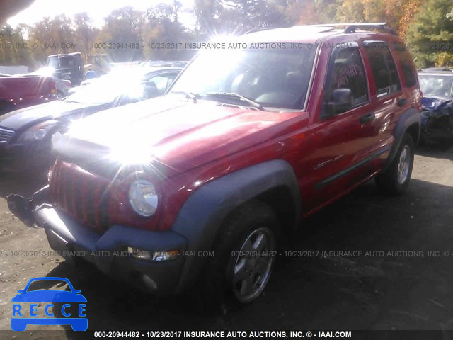 2002 Jeep Liberty 1J4GL48K52W340497 Bild 1