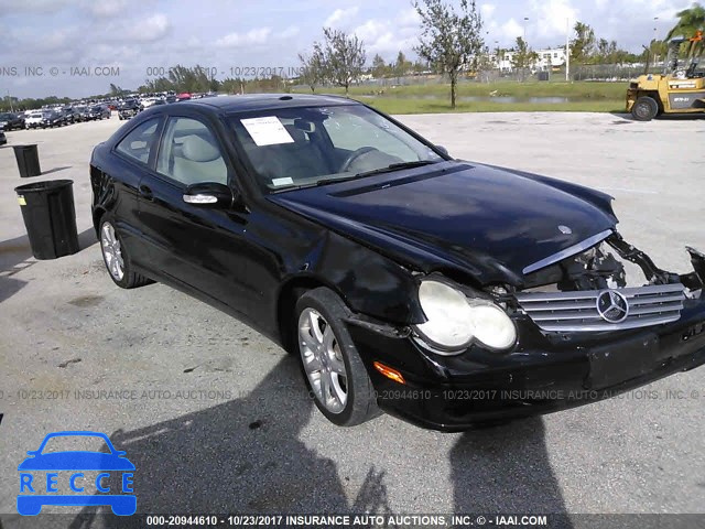 2004 Mercedes-benz C 230K SPORT COUPE WDBRN40J74A563862 image 0