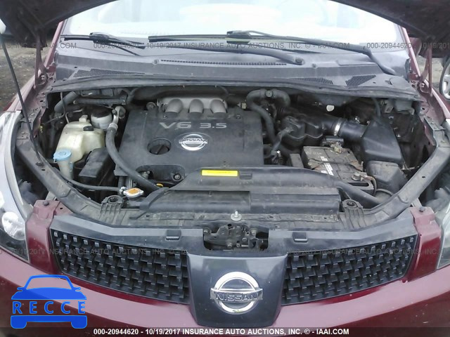 2005 Nissan Quest S/SE/SL 5N1BV28U05N134042 image 9