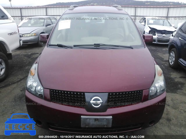 2005 Nissan Quest S/SE/SL 5N1BV28U05N134042 image 5