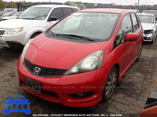 2012 Honda FIT JHMGE8H58CC021999 image 1