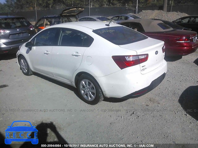 2013 KIA RIO KNADM4A39D6262752 image 2