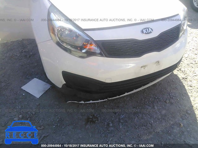 2013 KIA RIO KNADM4A39D6262752 image 5