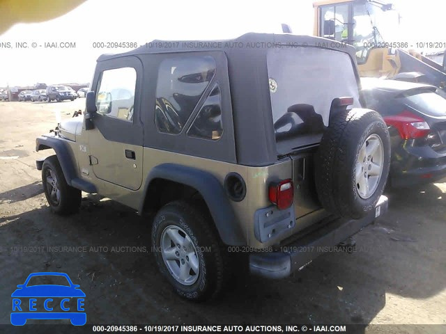 2003 JEEP WRANGLER COMMANDO/X 1J4FA39S13P346139 зображення 2