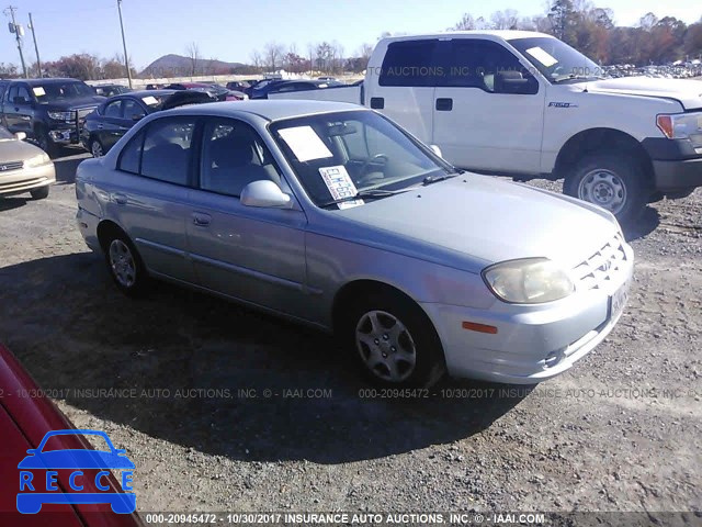 2003 Hyundai Accent GL KMHCG45C03U478740 image 0