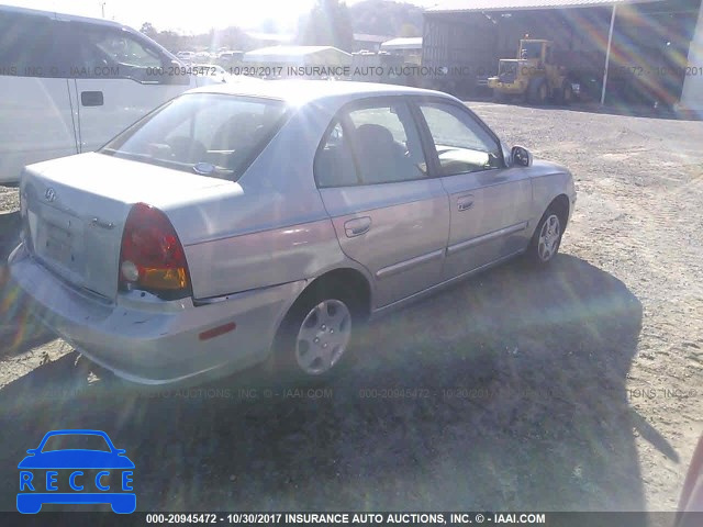 2003 Hyundai Accent GL KMHCG45C03U478740 image 3