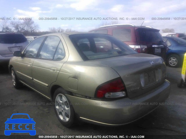 2003 Nissan Sentra 3N1CB51D83L778501 image 2
