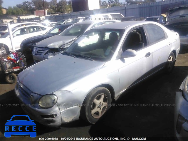2001 KIA SPECTRA KNAFB161915022557 image 1