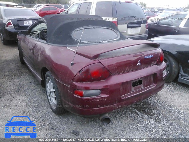 2002 Mitsubishi Eclipse SPYDER GT 4A3AE85H92E097382 Bild 2