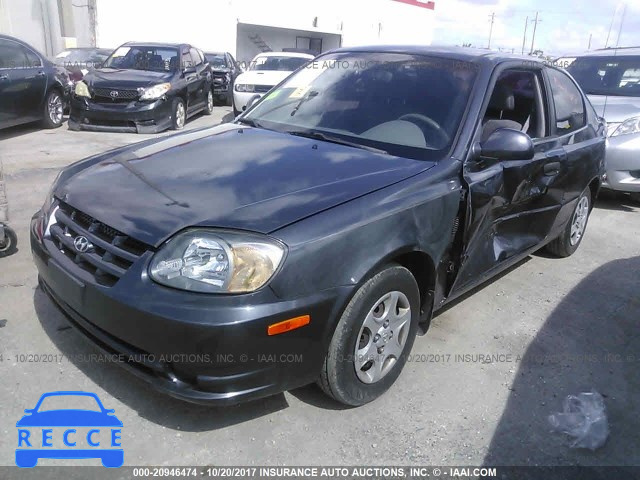 2005 Hyundai Accent KMHCG35C45U355925 image 1