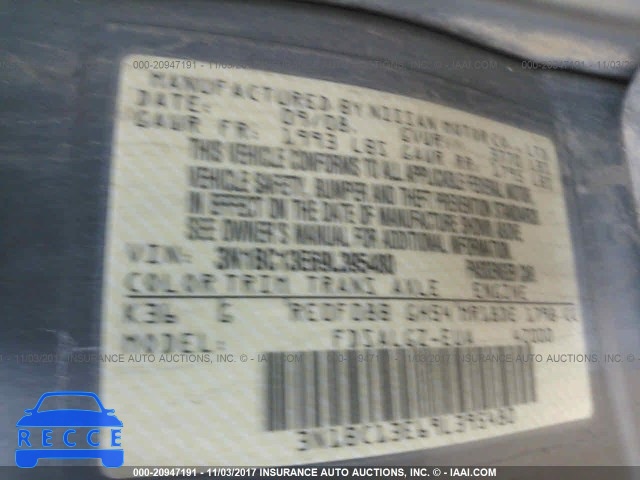 2009 Nissan Versa 3N1BC13E69L395480 image 8