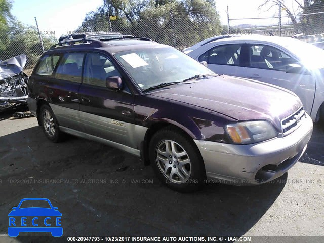 2001 Subaru Legacy 4S3BH686X17677093 image 0