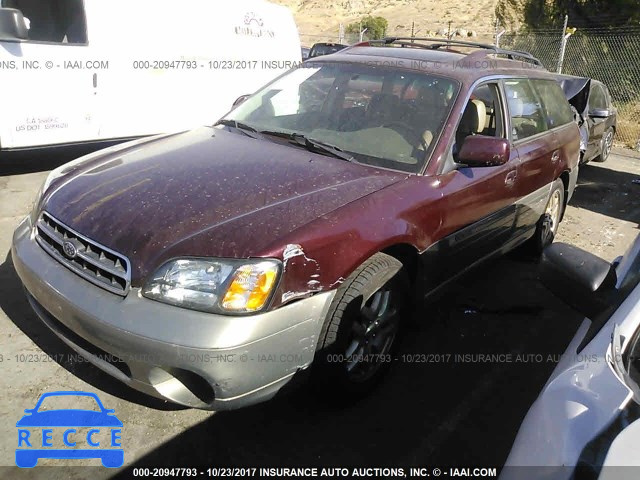 2001 Subaru Legacy 4S3BH686X17677093 image 1