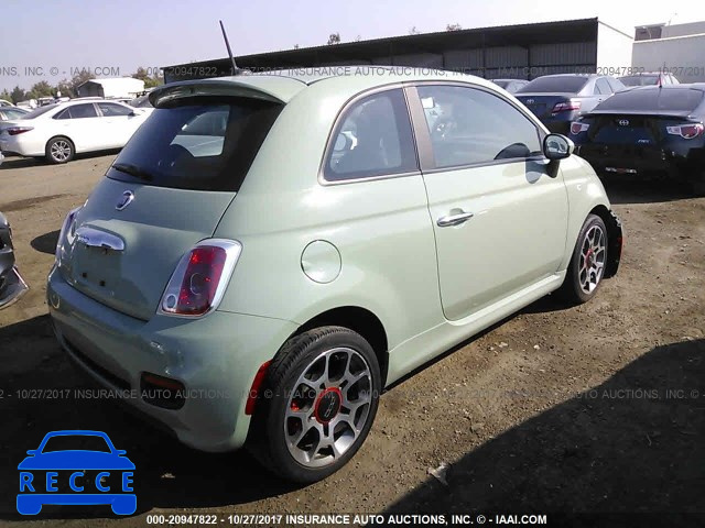 2012 Fiat 500 SPORT 3C3CFFBR6CT211516 Bild 3