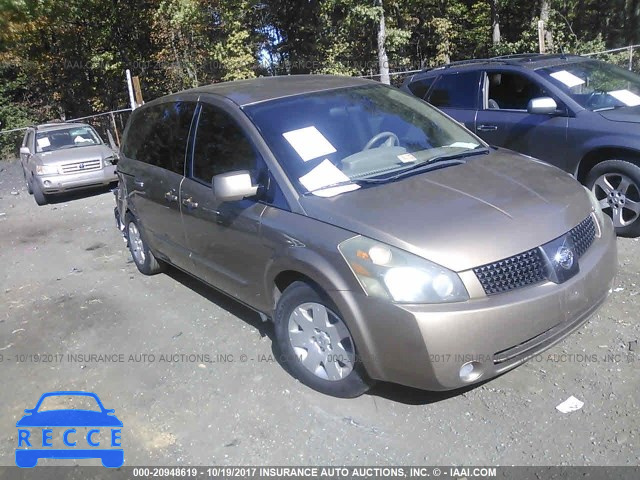 2004 Nissan Quest S/SE/SL 5N1BV28U34N344942 image 0