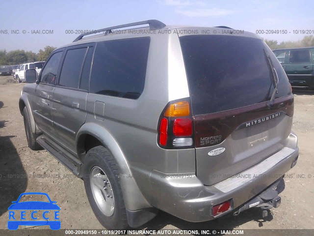 2003 Mitsubishi Montero SPORT LIMITED JA4LS41R83J014717 image 2