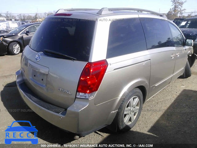 2004 Nissan Quest 5N1BV28U74N332731 image 3