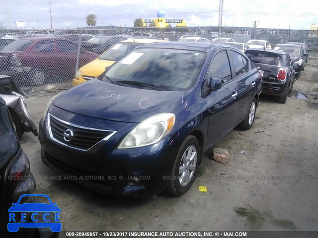 2012 Nissan Versa 3N1CN7AP4CL867933 Bild 1