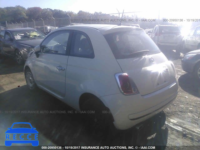 2013 Fiat 500 3C3CFFAR8DT726214 Bild 2