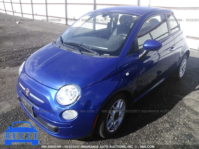 2012 Fiat 500 3C3CFFAR5CT277363 image 1