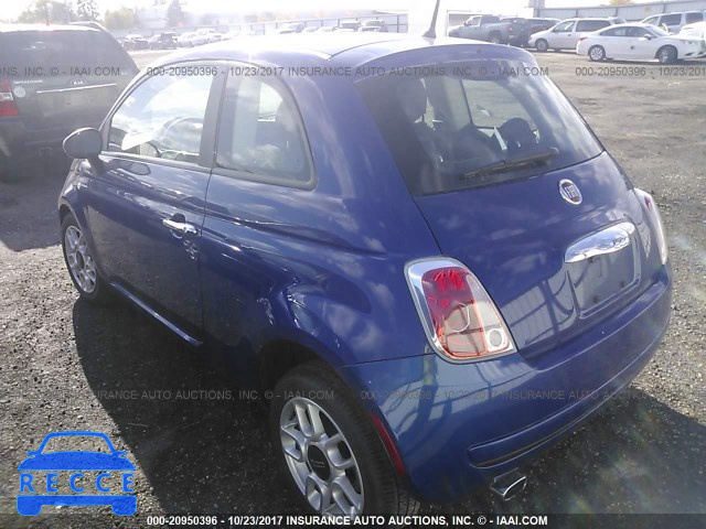 2012 Fiat 500 3C3CFFAR5CT277363 Bild 2