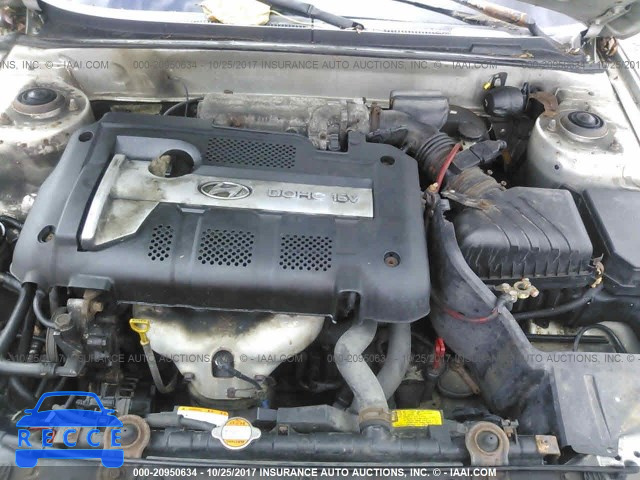 2004 Hyundai Elantra GLS/GT KMHDN46D54U716584 зображення 9