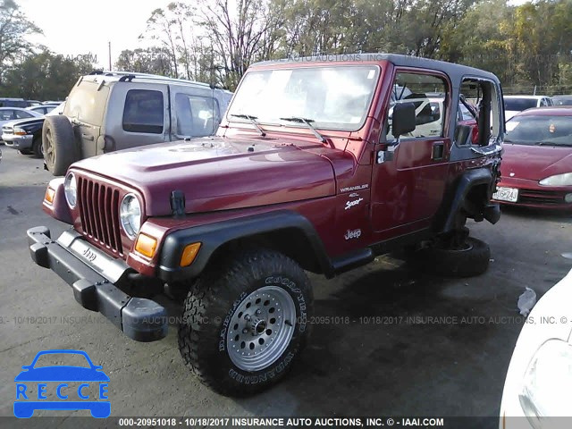 1998 Jeep Wrangler / Tj SPORT 1J4FY19S2WP753634 image 1