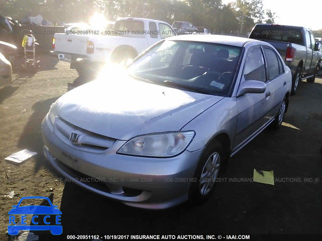 2004 Honda Civic 2HGES164X4H600687 image 1