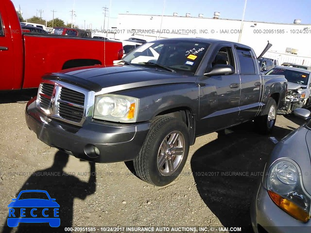 2007 Dodge Dakota QUAD SLT 1D7HE48K97S253677 image 1