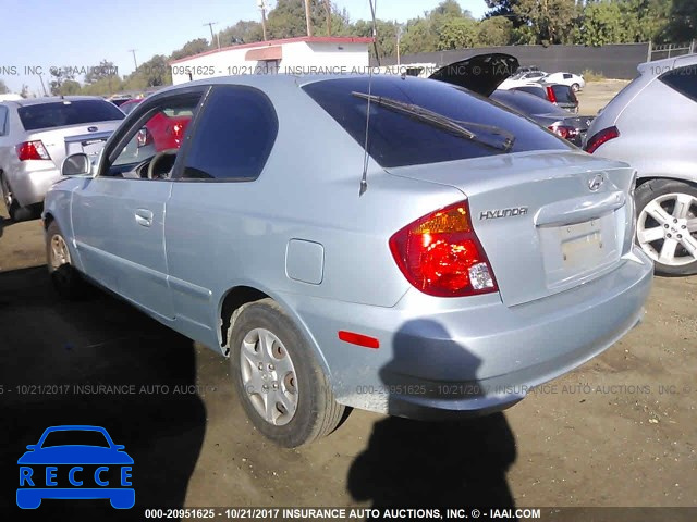 2005 Hyundai Accent GS KMHCG35C15U341500 image 2