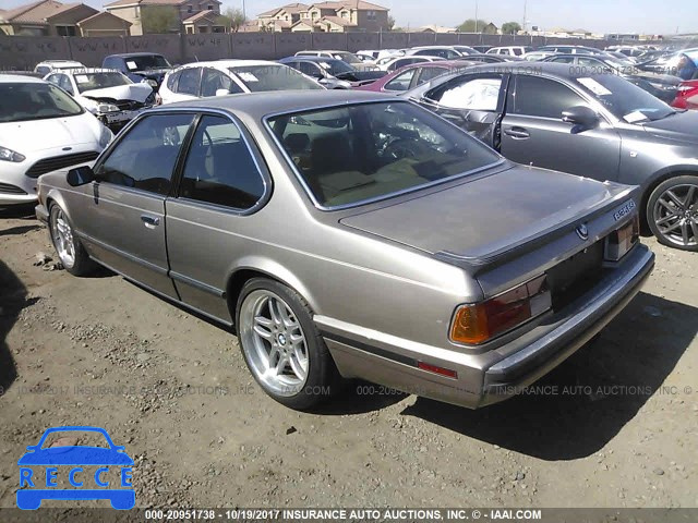 1988 BMW 635 WBAEC8413J3266222 зображення 2