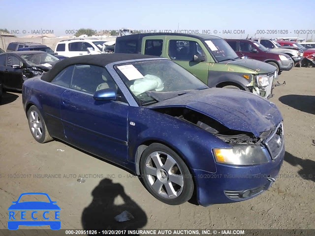 2004 Audi A4 1.8 CABRIOLET WAUAC48H74K003000 image 0