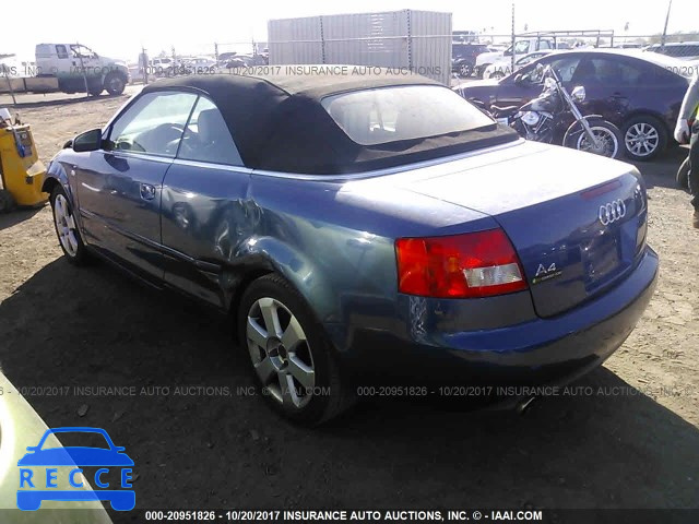 2004 Audi A4 1.8 CABRIOLET WAUAC48H74K003000 image 2