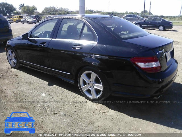 2011 Mercedes-benz C 300 WDDGF5EB2BA463524 image 2